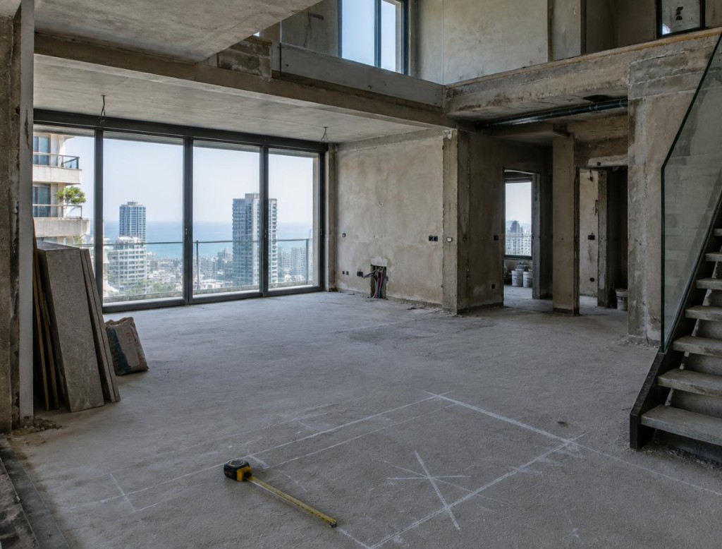 Site visit — duplex measure chalk outline