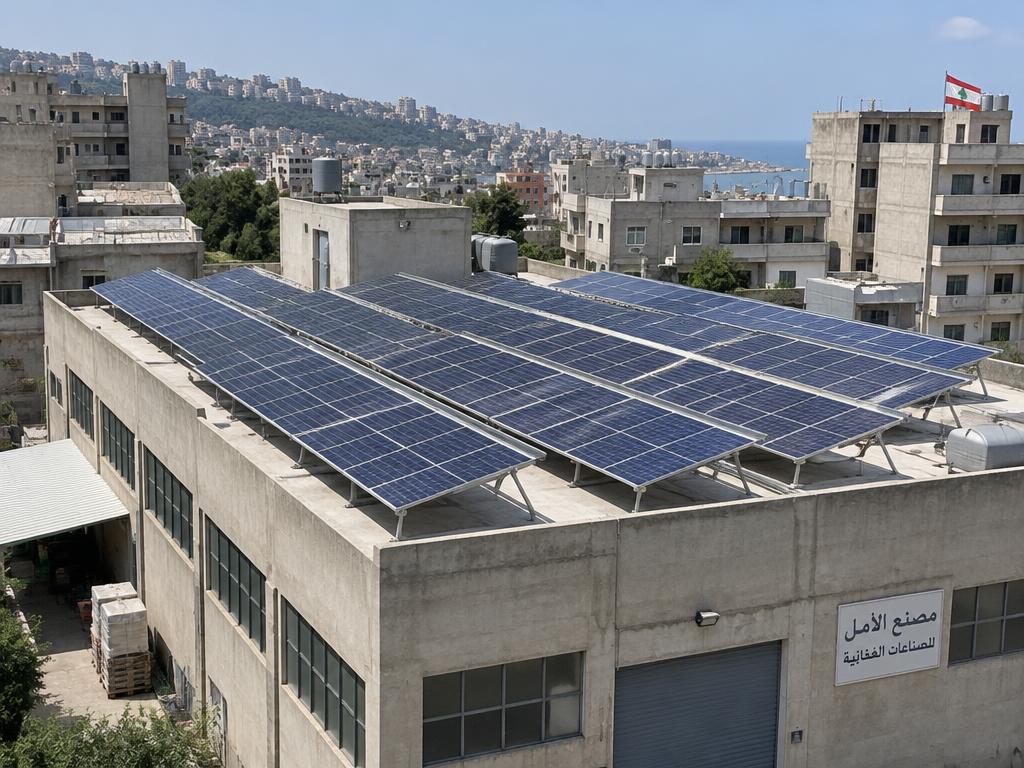 Al Amal plastics workshop in Mansourieh